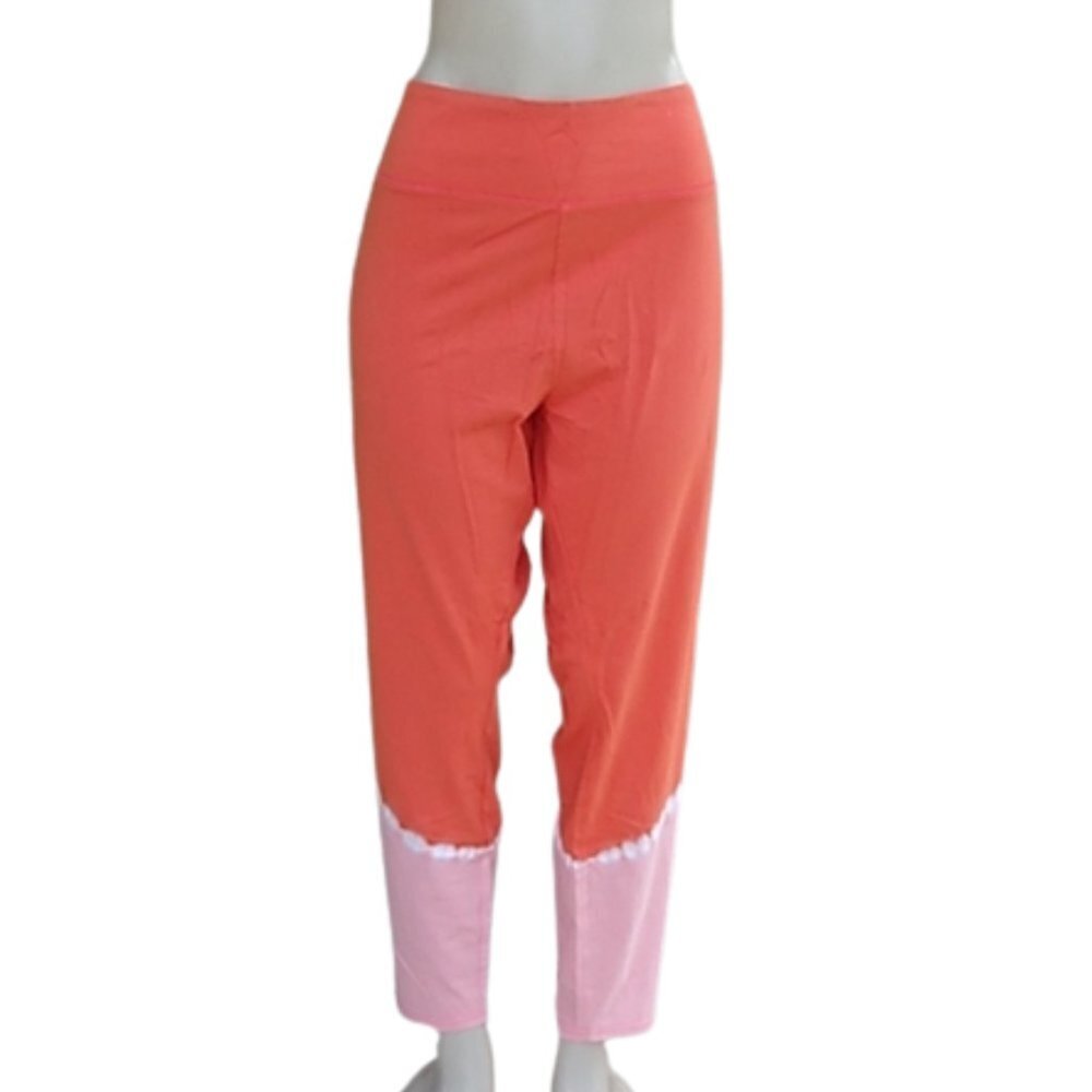 NWT Women's High-Waisted Tie-Dye Leggings Tangerine - Size 4X
